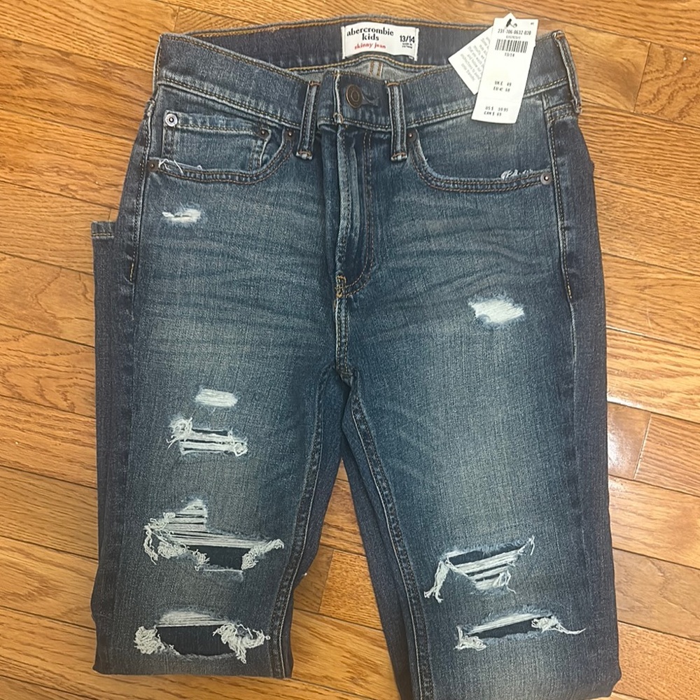 Abercrombie & Fitch Distressed Jeans